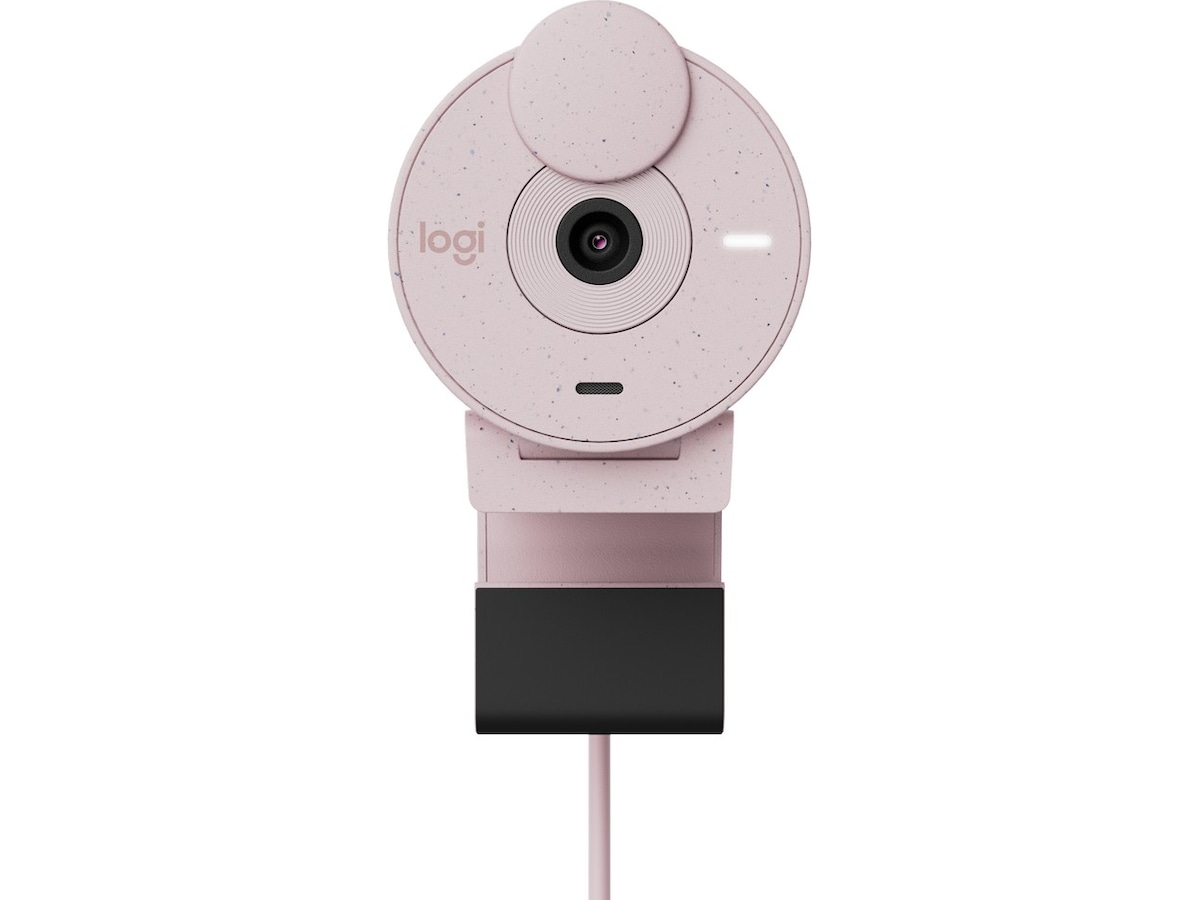 Logitech Brio 300 Full HD webbkamera (rose) Webbkamera