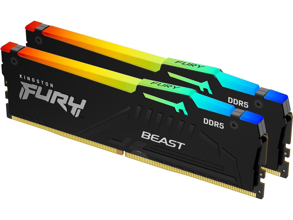 Kingston FURY Beast RGB DDR5 6000MHz 64GB Minne