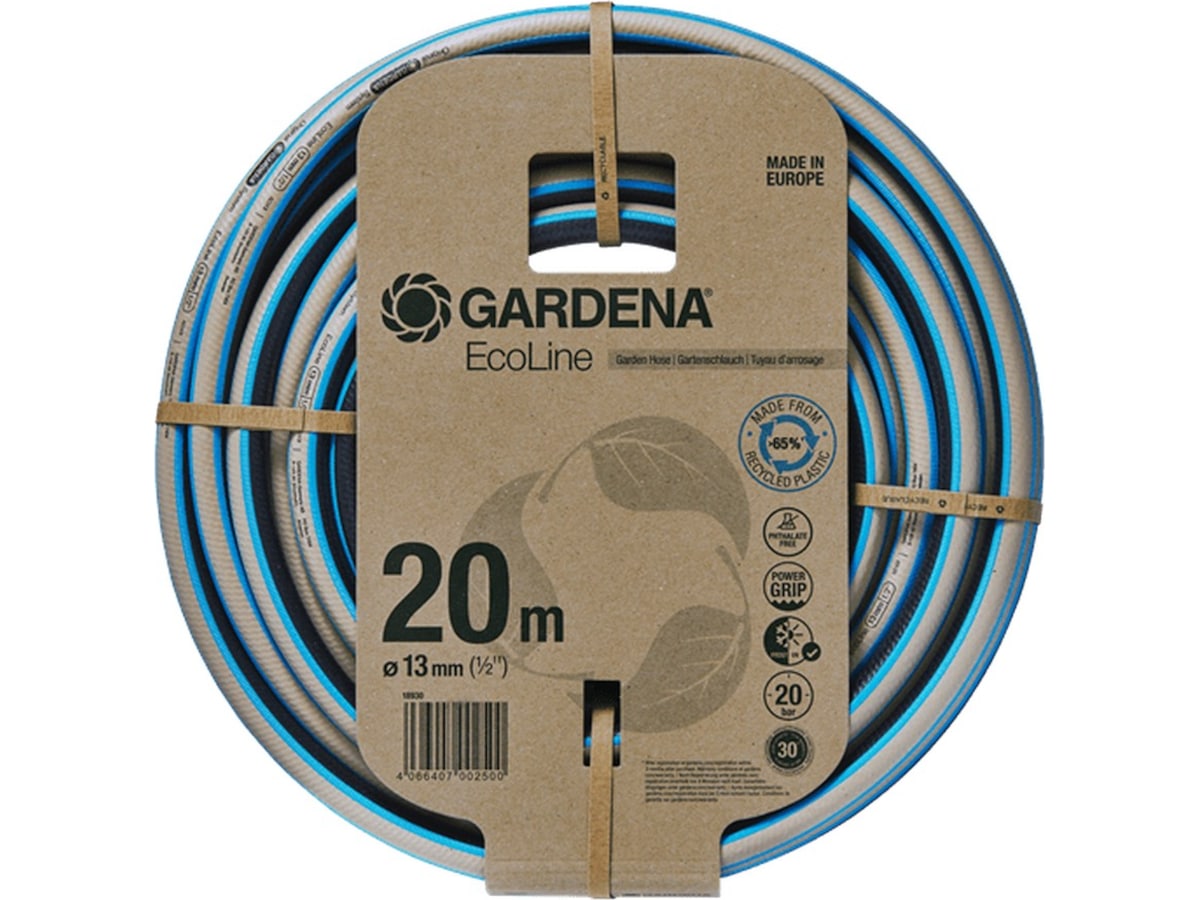 Gardena Trädgårdsslang EcoLine 1/2", 20m Vattenslangar