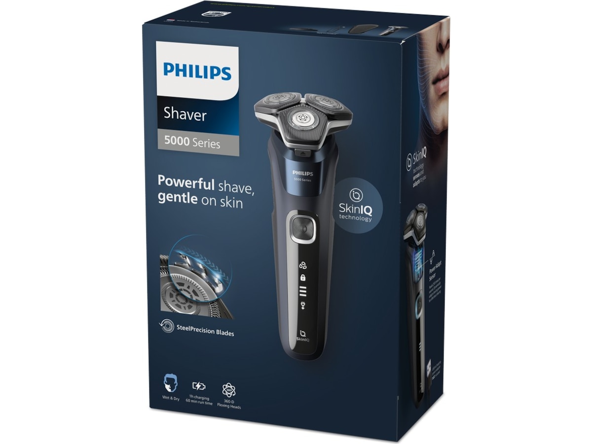 Philips Series 5000 Wet & Dry elektrisk rakapparat S5885/35 Rakapparat