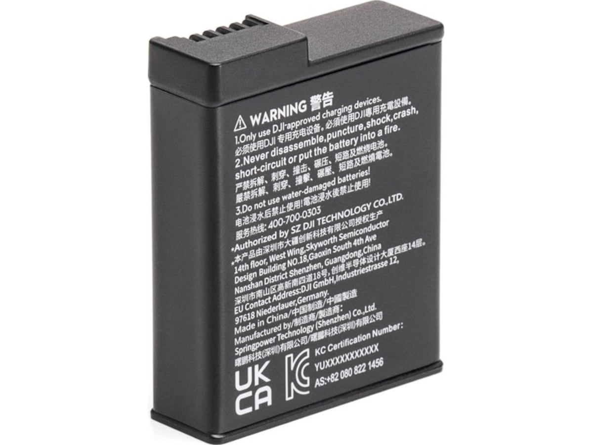 DJI Battery Extreme for Osmo Action 3 Tillbehörssatser till kameror