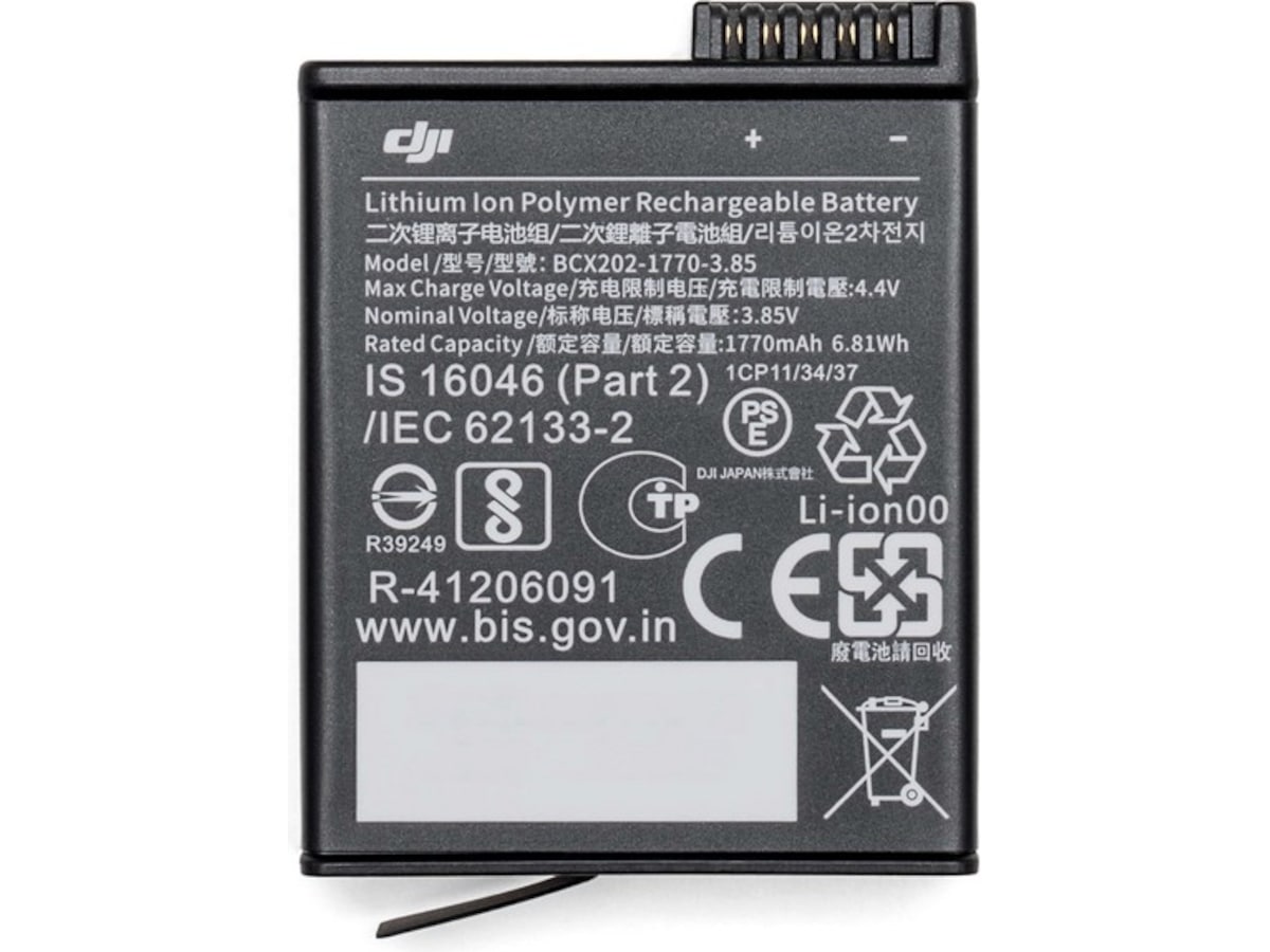 DJI Battery Extreme for Osmo Action 3 Tillbehörssatser till kameror