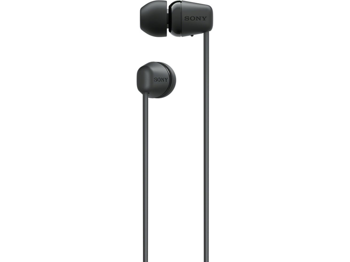 Sony WI-C100 Trådlösa Hörlurar, In-ear (svart) In-ear hörlurar