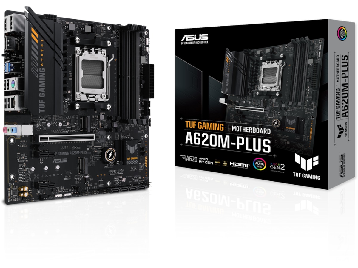 ASUS TUF GAMING A620M-PLUS Moderkort AMD Socket