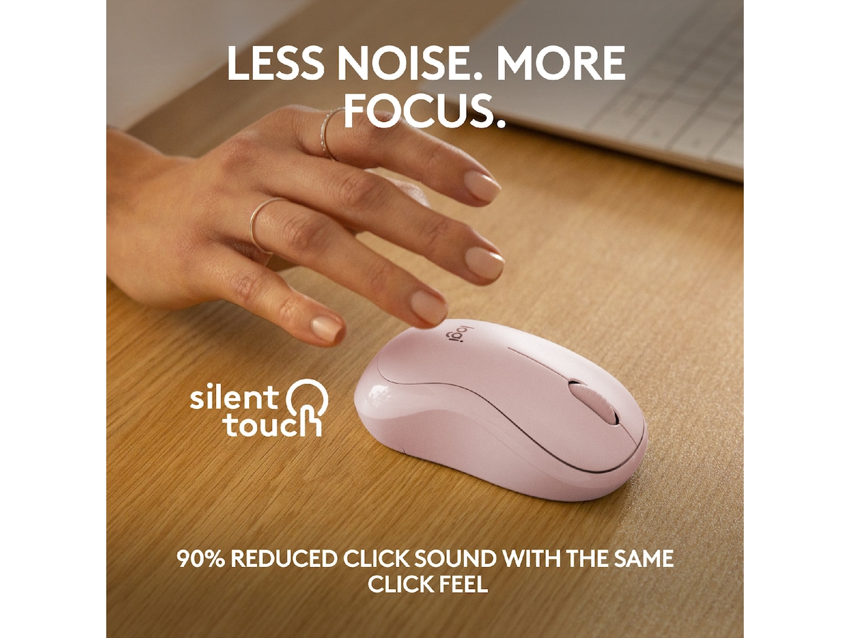 Logitech M240 Trådlös Mus (rosa) Mus