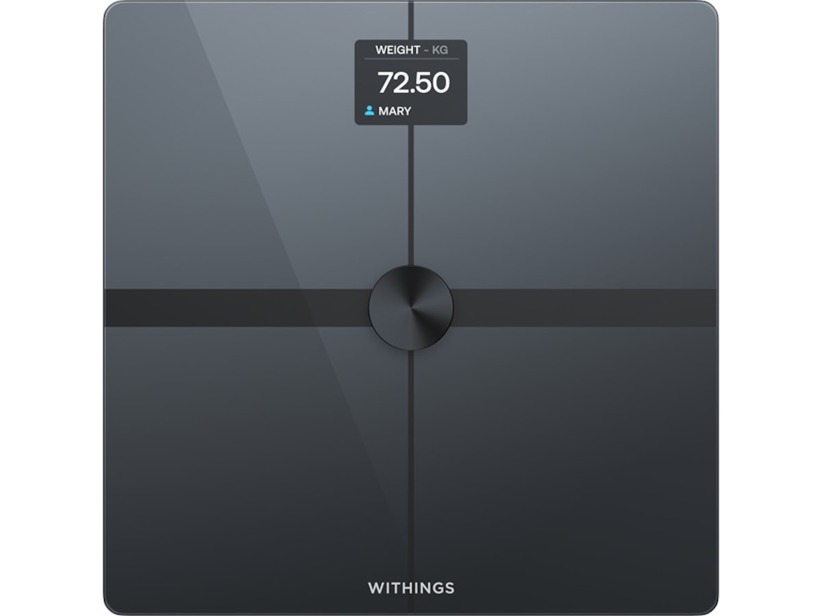 Withings Body Smart Wi-Fi badvåg (svart) Personvågar