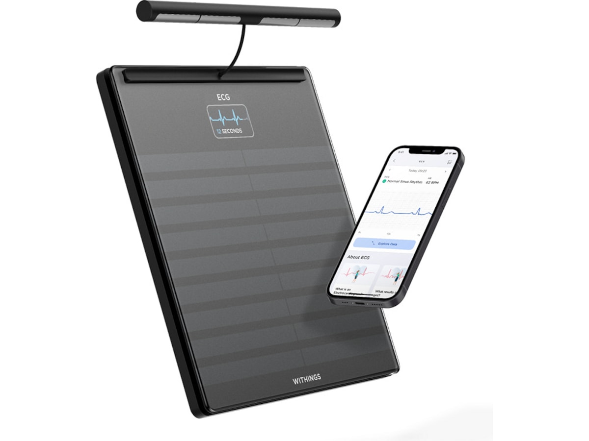 Withings Body Scan smart badvåg (svart) Personvågar
