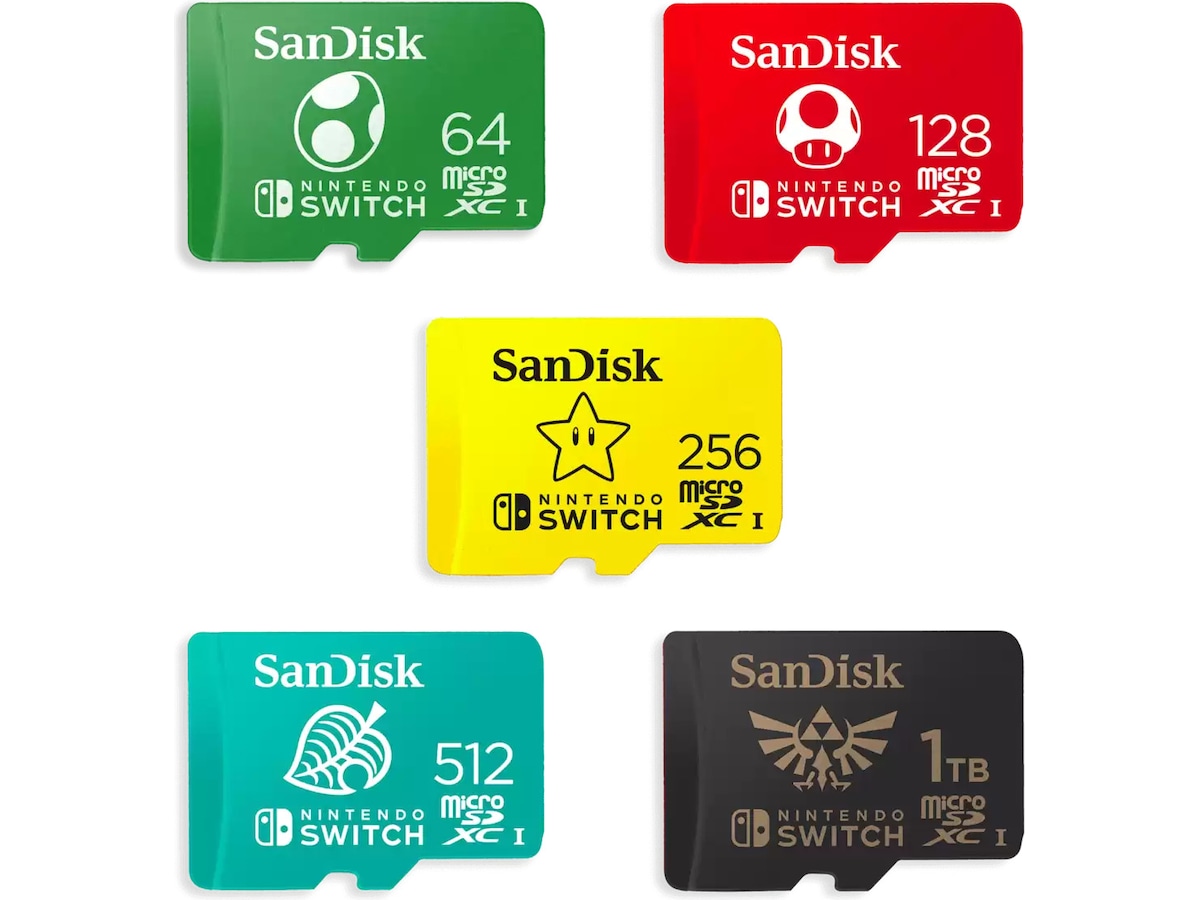 SanDisk MicroSDXC 1TB Switch Minneskort