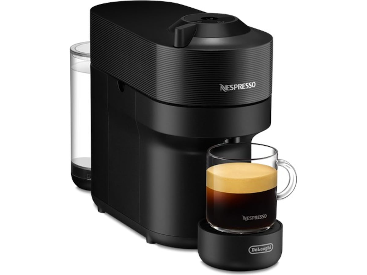 Nespresso Vertuo Pop By Delonghi kapselmaskin ENV90.B (svart) -B-Grade Demo hem & hushåll