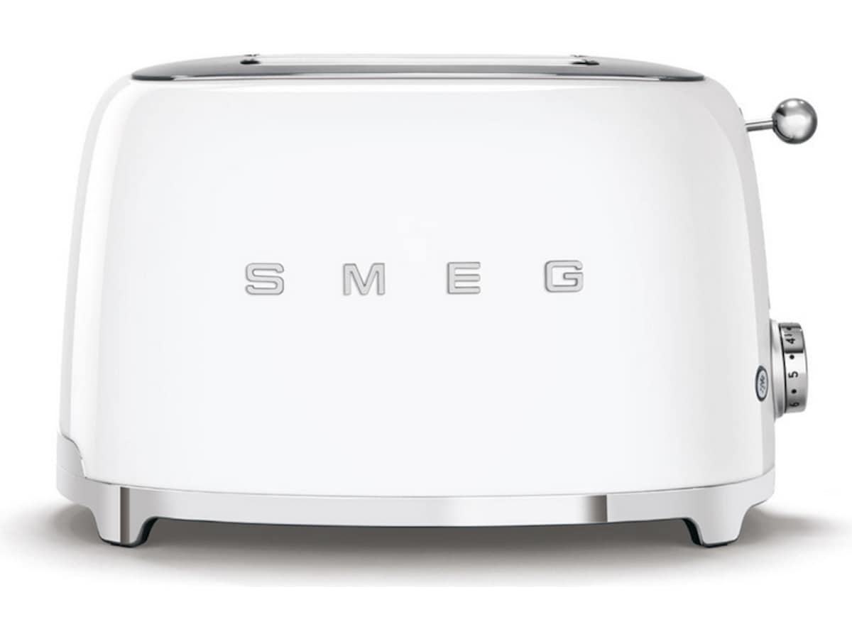 Smeg TSF01WHEU Brödrost för 2 skivor (vit) Brödrostar