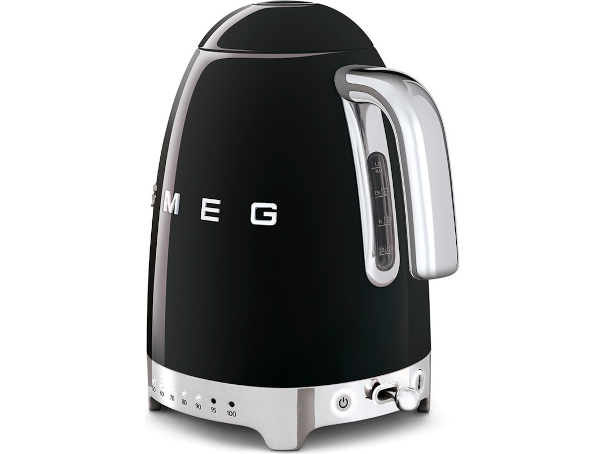 Smeg KLF04BLEU Variabel vattenkokare (svart) Vattenkokare