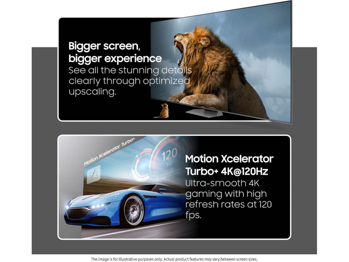 Samsung 98" Q80 QLED 4K TV TQ98Q80C Över 80 tums TV