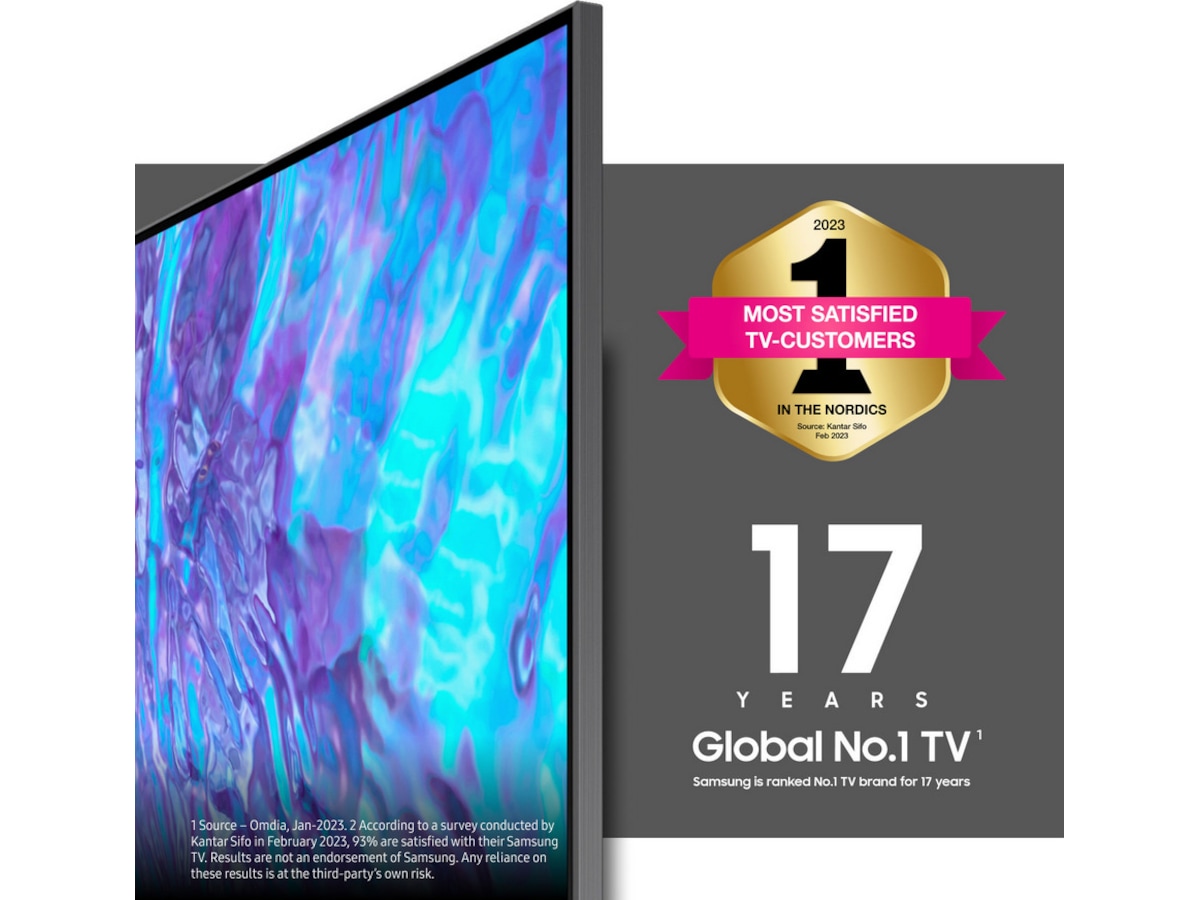 Samsung 98" Q80 QLED 4K TV TQ98Q80C Över 80 tums TV