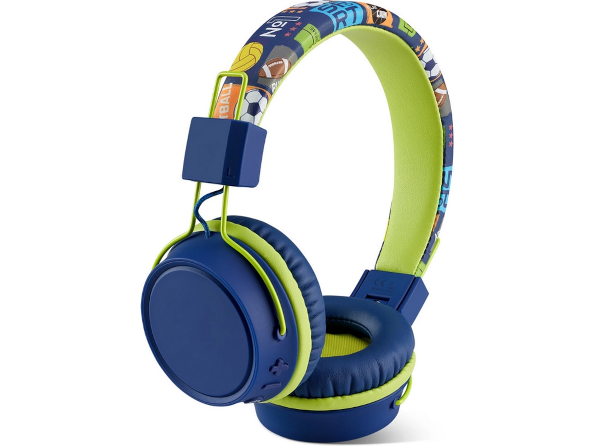 Andersson BHO 1.1 Kids trådlösa hörlurar, Over-Ear (sporty blue) Hörlurar