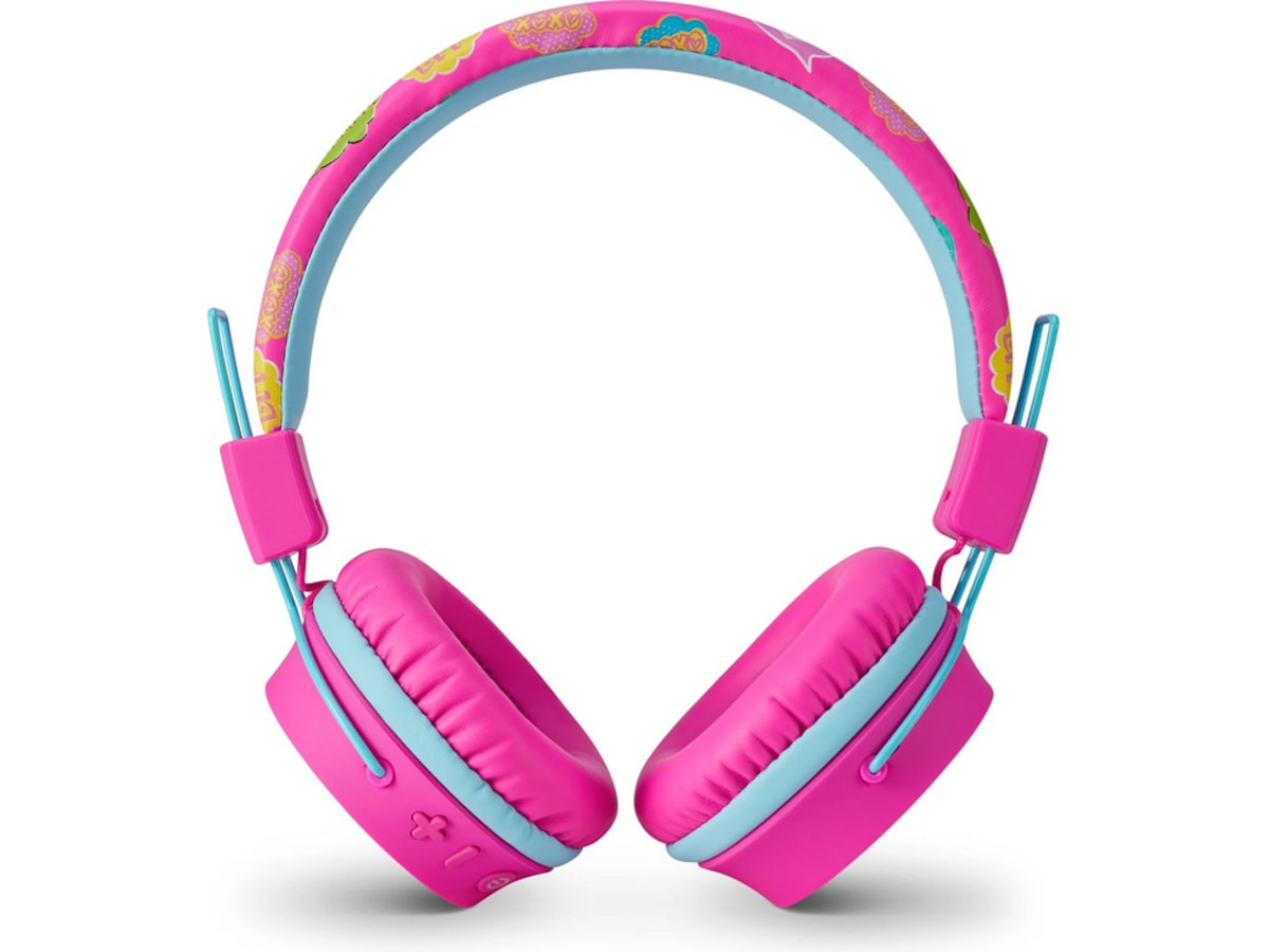 Andersson BHO 1.1 Kids trådlösa hörlurar, Over-Ear (pretty pink) Hörlurar