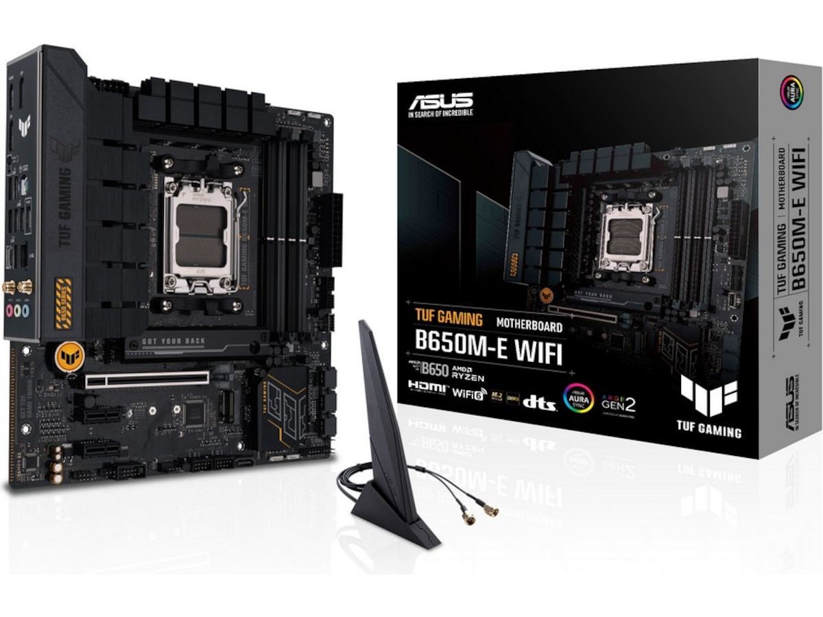 Asus TUF Gaming B650M-E WIFI Moderkort AMD Socket