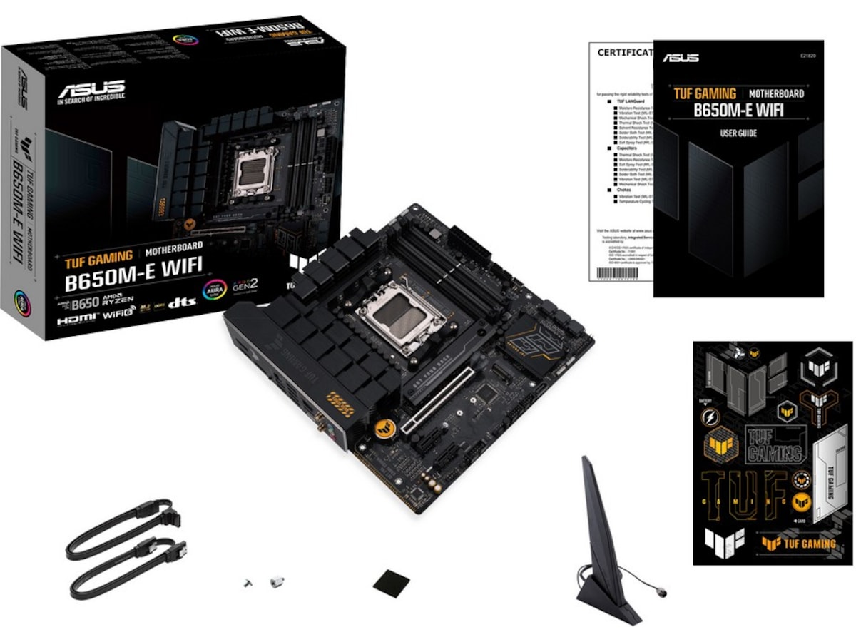 Asus TUF Gaming B650M-E WIFI Moderkort AMD Socket