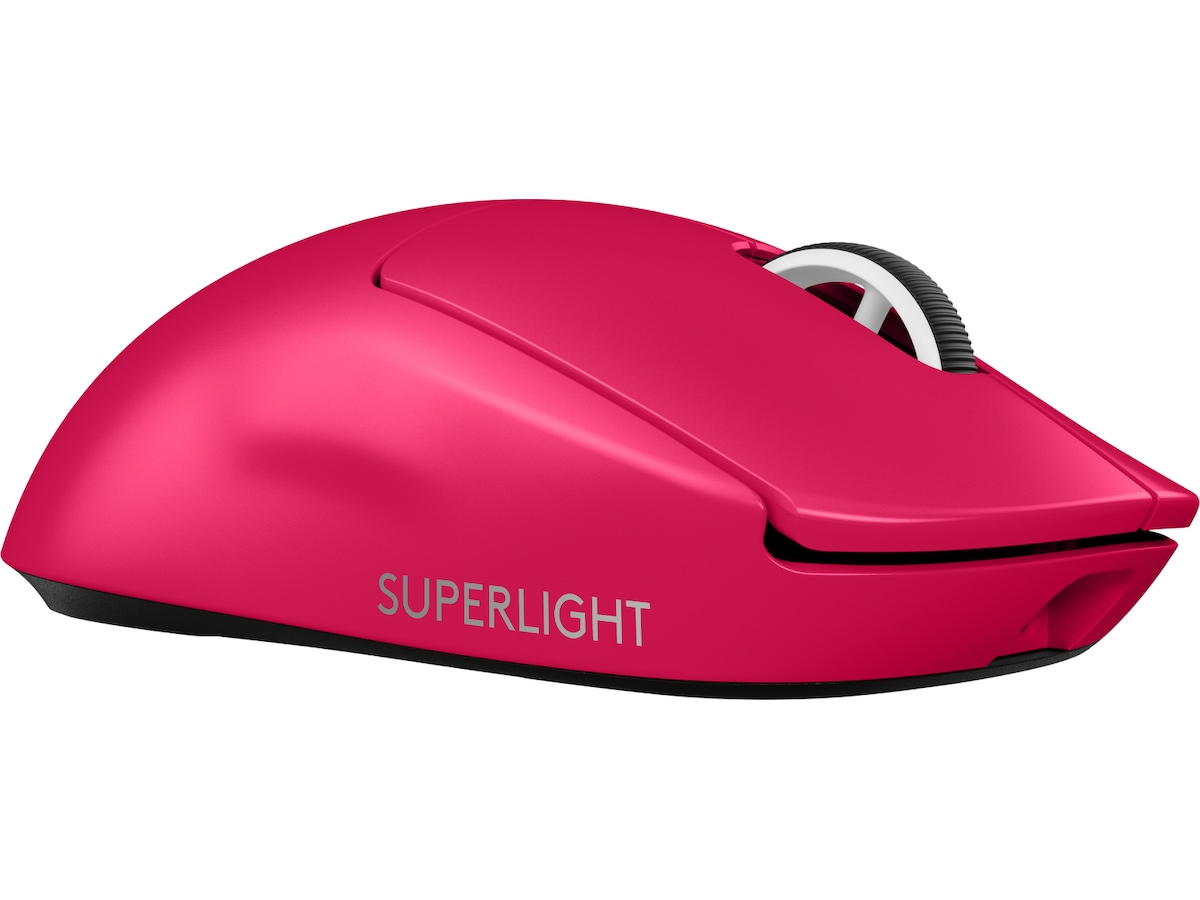 Logitech G Pro X Superlight 2 Lightspeed Trådlös Gamingmus (Magenta) Gamingmus