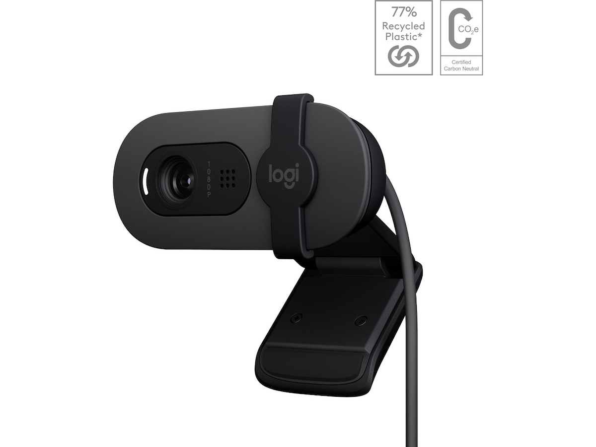 Logitech Brio 100 Full HD webbkamera (graphite) Webbkamera