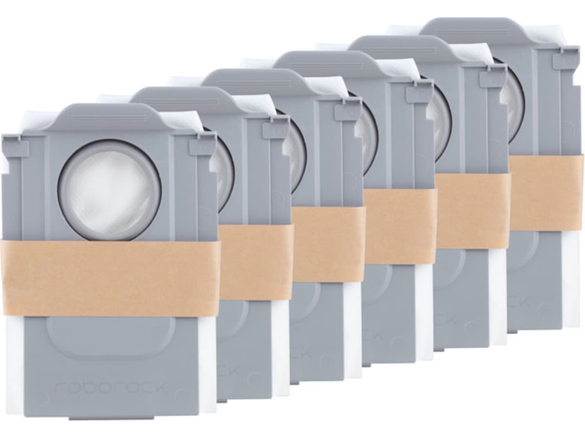 Roborock Dammsugarpåse 6-pack Tillbehör för dammsugare & rengöring