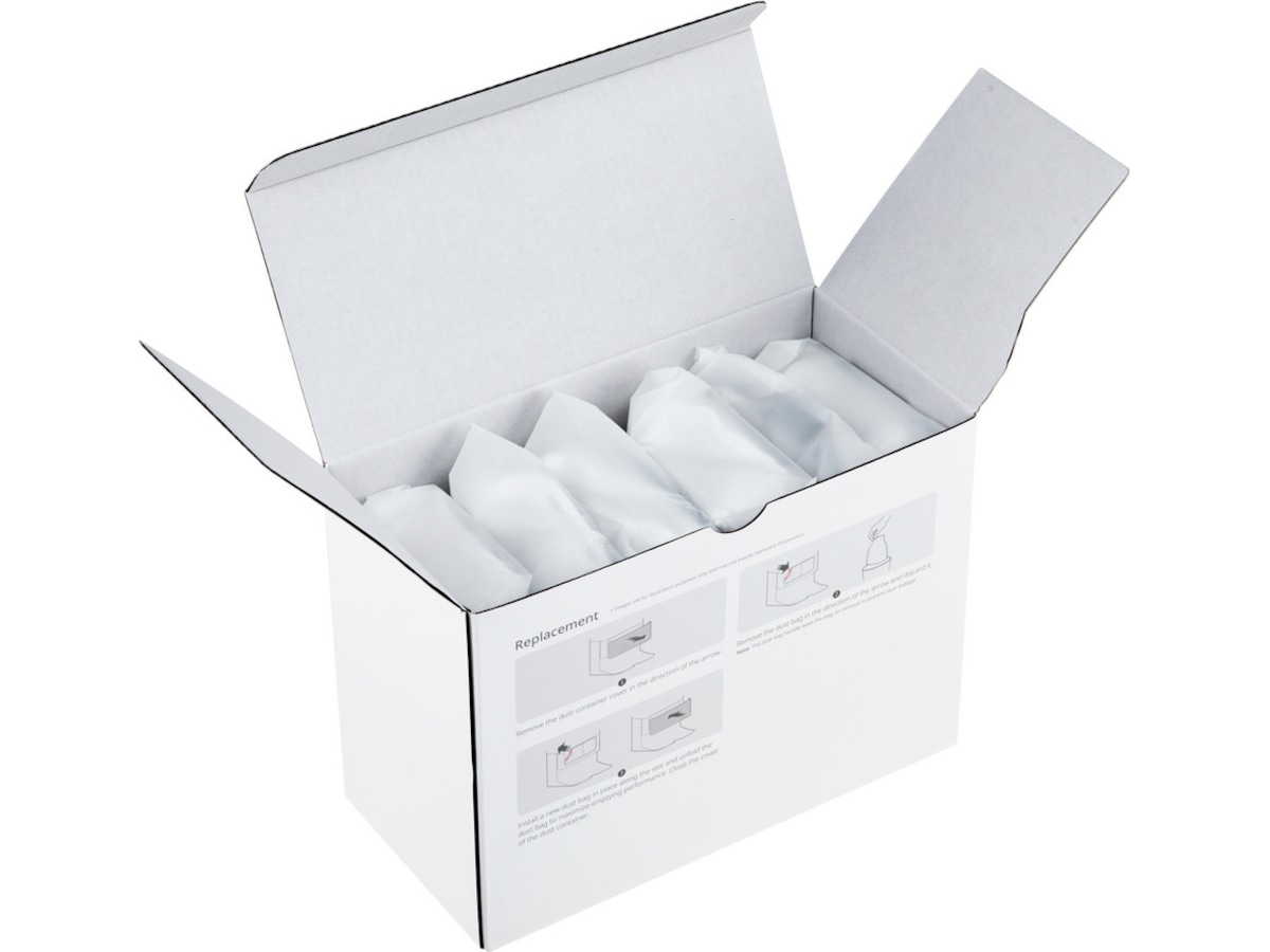 Roborock Dammsugarpåse 6-pack Tillbehör för dammsugare & rengöring