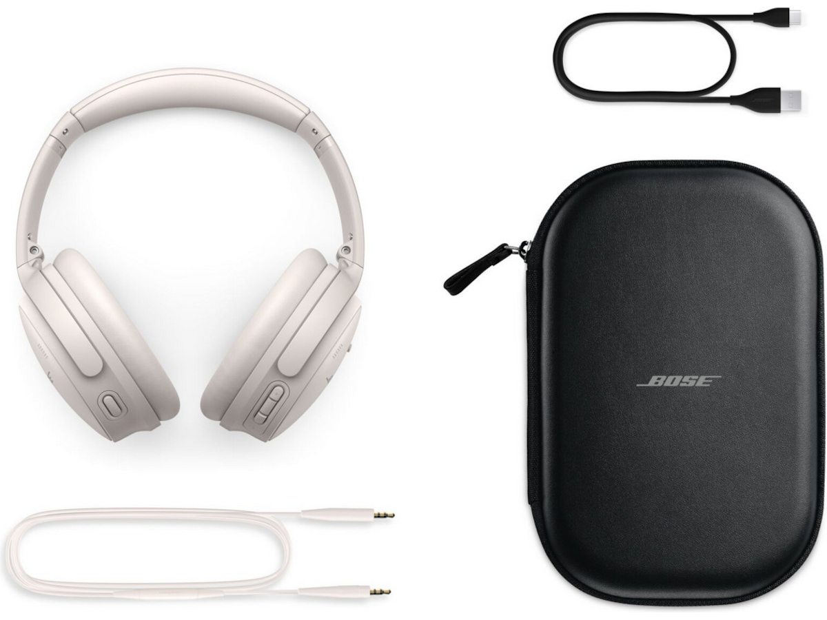 Bose QuietComfort trådlösa hörlurar (vit) Hörlurar