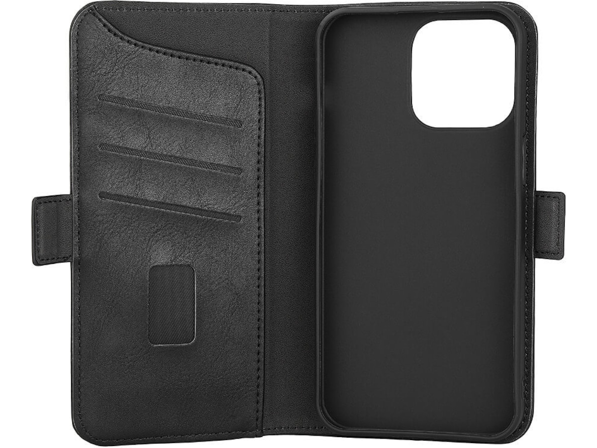 Gear iPhone 15 Pro Max Plånboksfodral (svart) Mobilskal