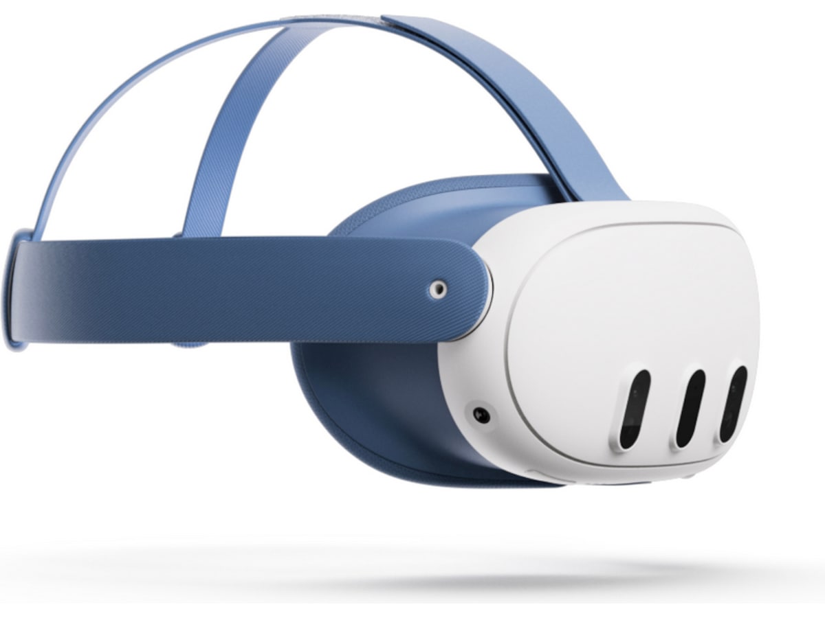 Meta Ansiktsdel och huvudrem (blå) VR-tillbehör