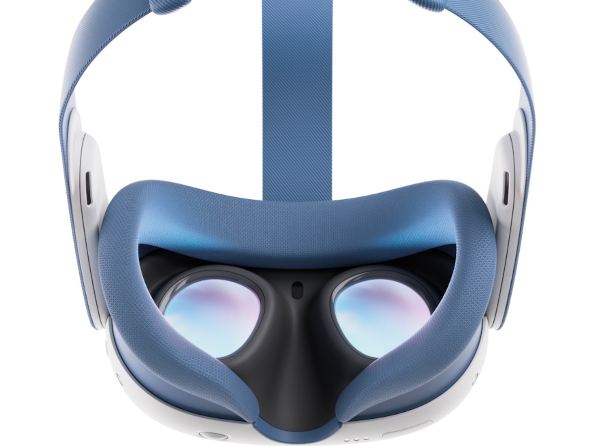Meta Ansiktsdel och huvudrem (blå) VR-tillbehör