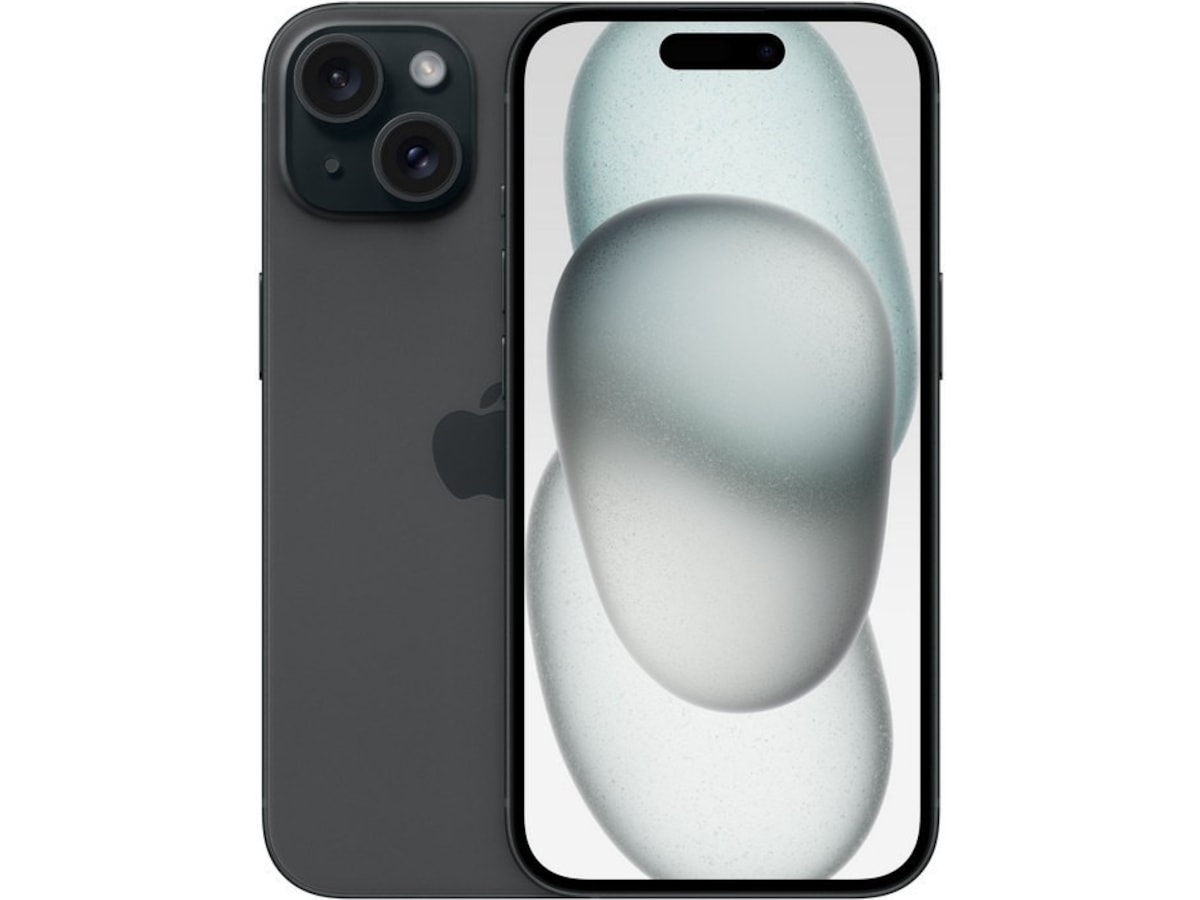 iPhone 15 256GB (svart) Mobiltelefoner