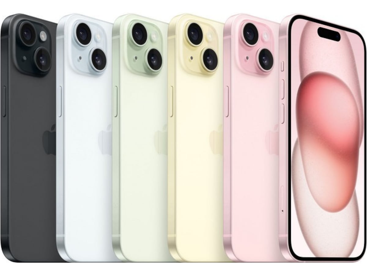 iPhone 15 256GB (svart) Mobiltelefoner
