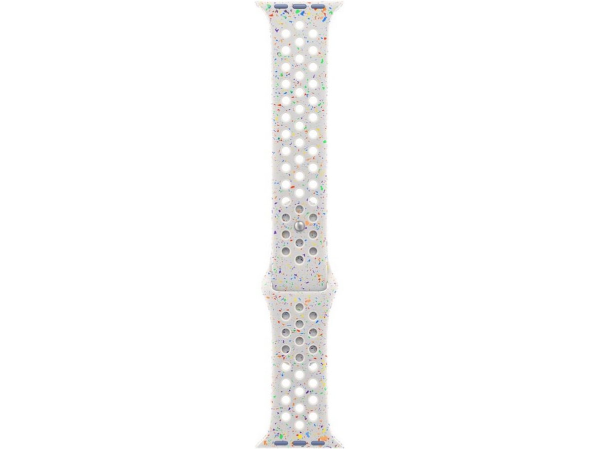 Apple Watch 45mm Nike Sportband (pure platinum) Armband