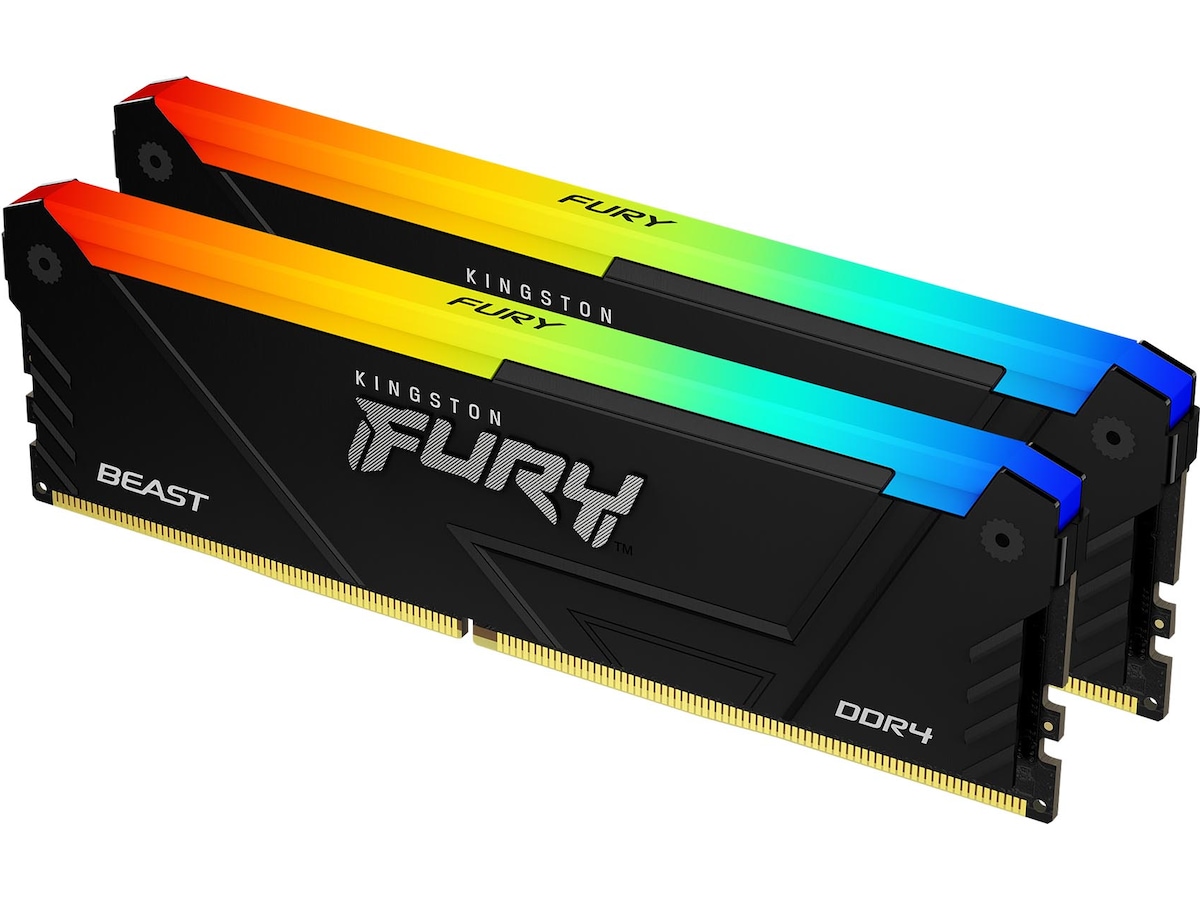 Kingston FURY Beast RGB DDR4 3600MHz 16GB Minne