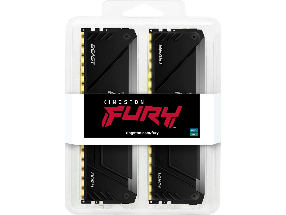 Kingston FURY Beast RGB DDR4 3600MHz 16GB Minne
