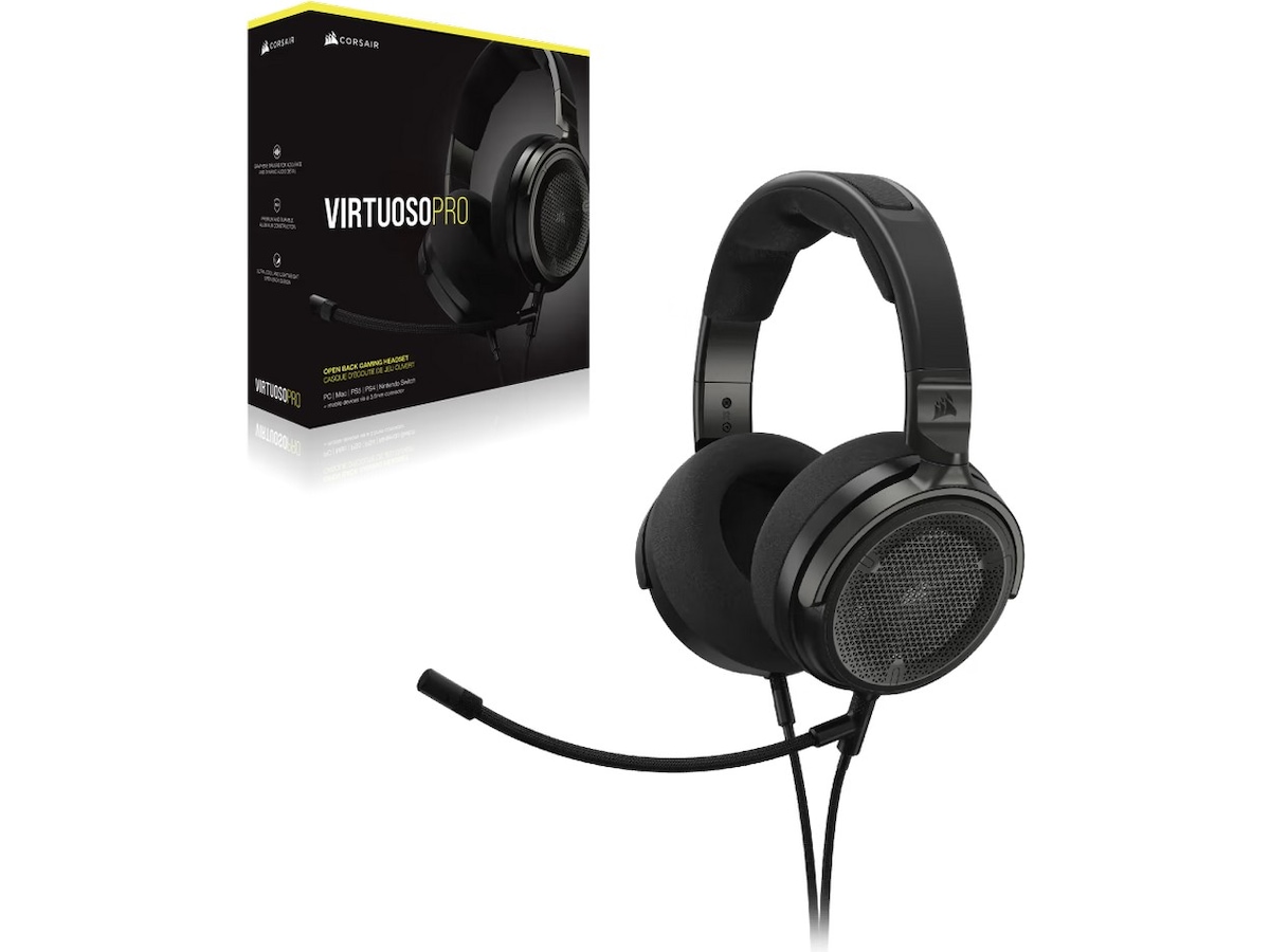 Corsair Virtuoso Pro Gamingheadset (svart) Gamingheadset