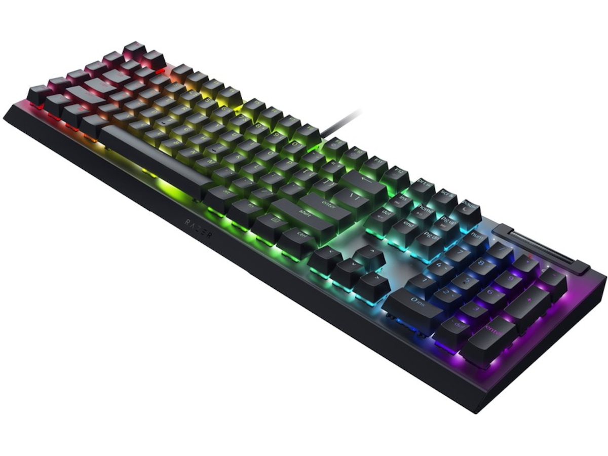 Razer Blackwidow V4 X Green Switch gamingtangentbord (svart) Gamingtangentbord