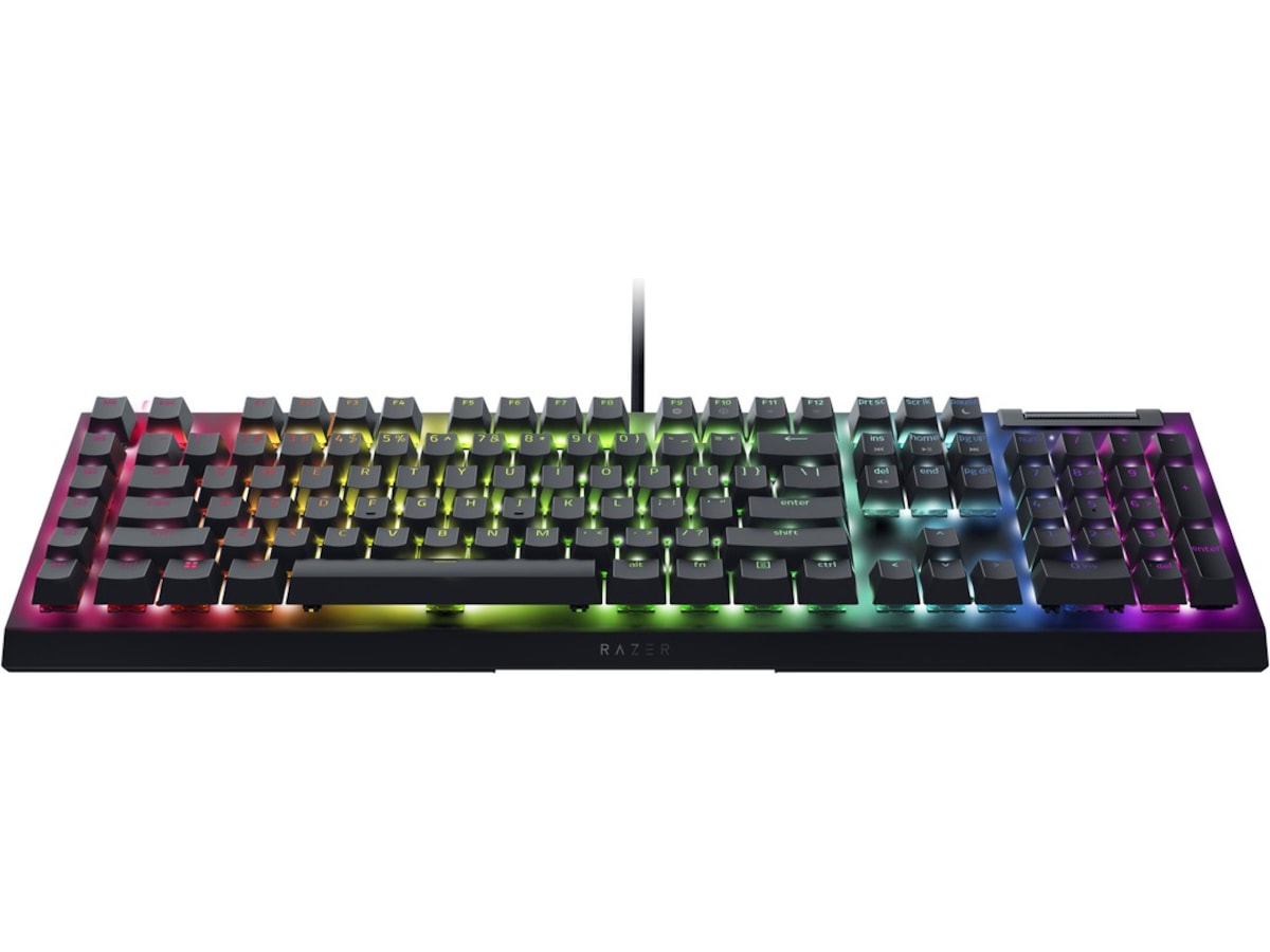 Razer Blackwidow V4 X Green Switch gamingtangentbord (svart) Gamingtangentbord