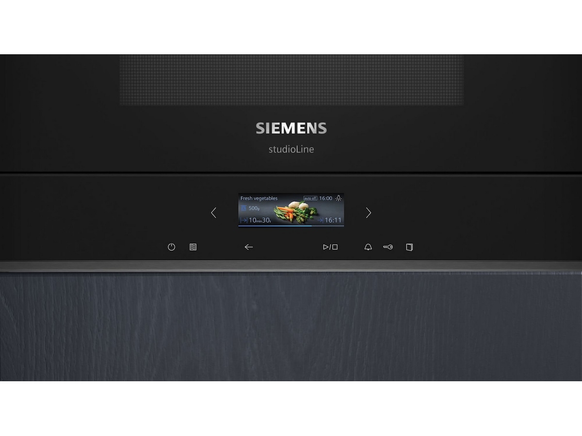 Siemens iQ700 BF722R1B1 Mikrovågsugn (svart) Mikrovågsugn