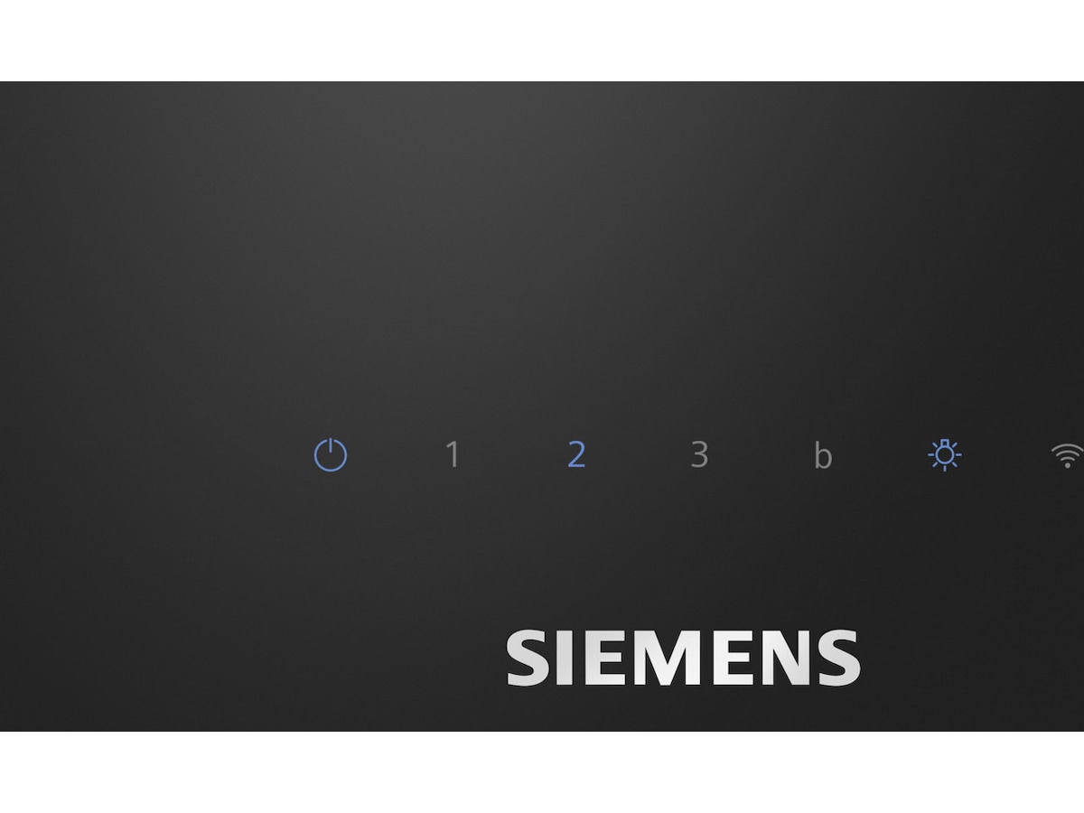 Siemens iQ300 LC67KFN60 Ventilator (svart) Väggmonterad köksfläkt