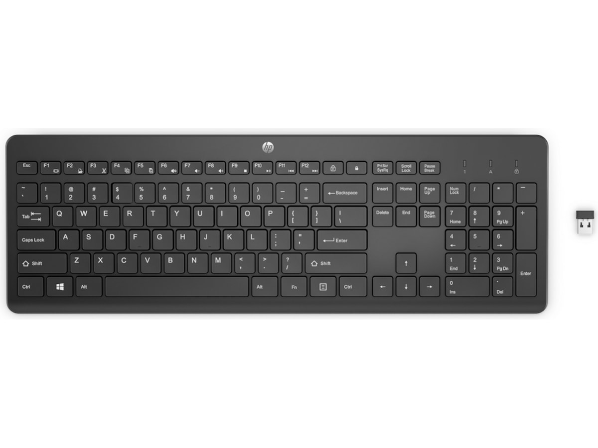 HP 230 trådlöst tangentbord (svart) Tangentbord