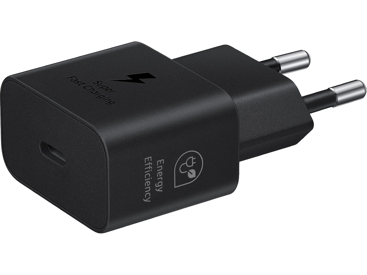 Samsung T2510N GaN 25W Väggladdare (svart) Mobilladdare