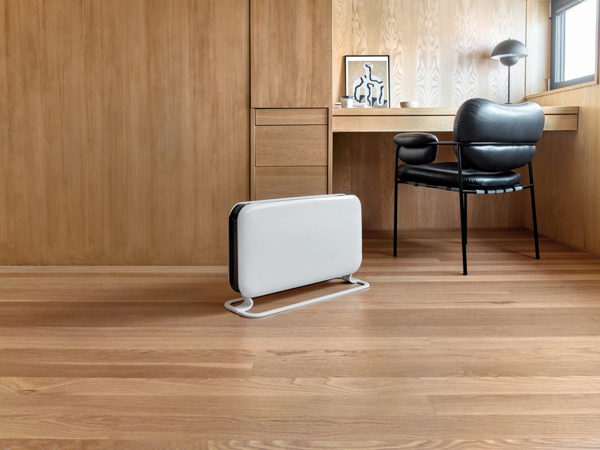 Mill Instant golvelement 2000W Mec (vit) 2-pack Fristående element