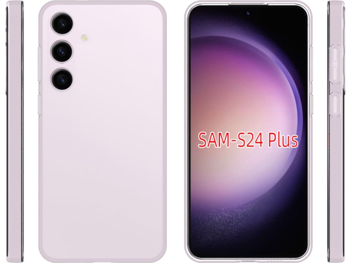 iiglo Galaxy S24+ Silikonskydd (transparent) Mobilskal