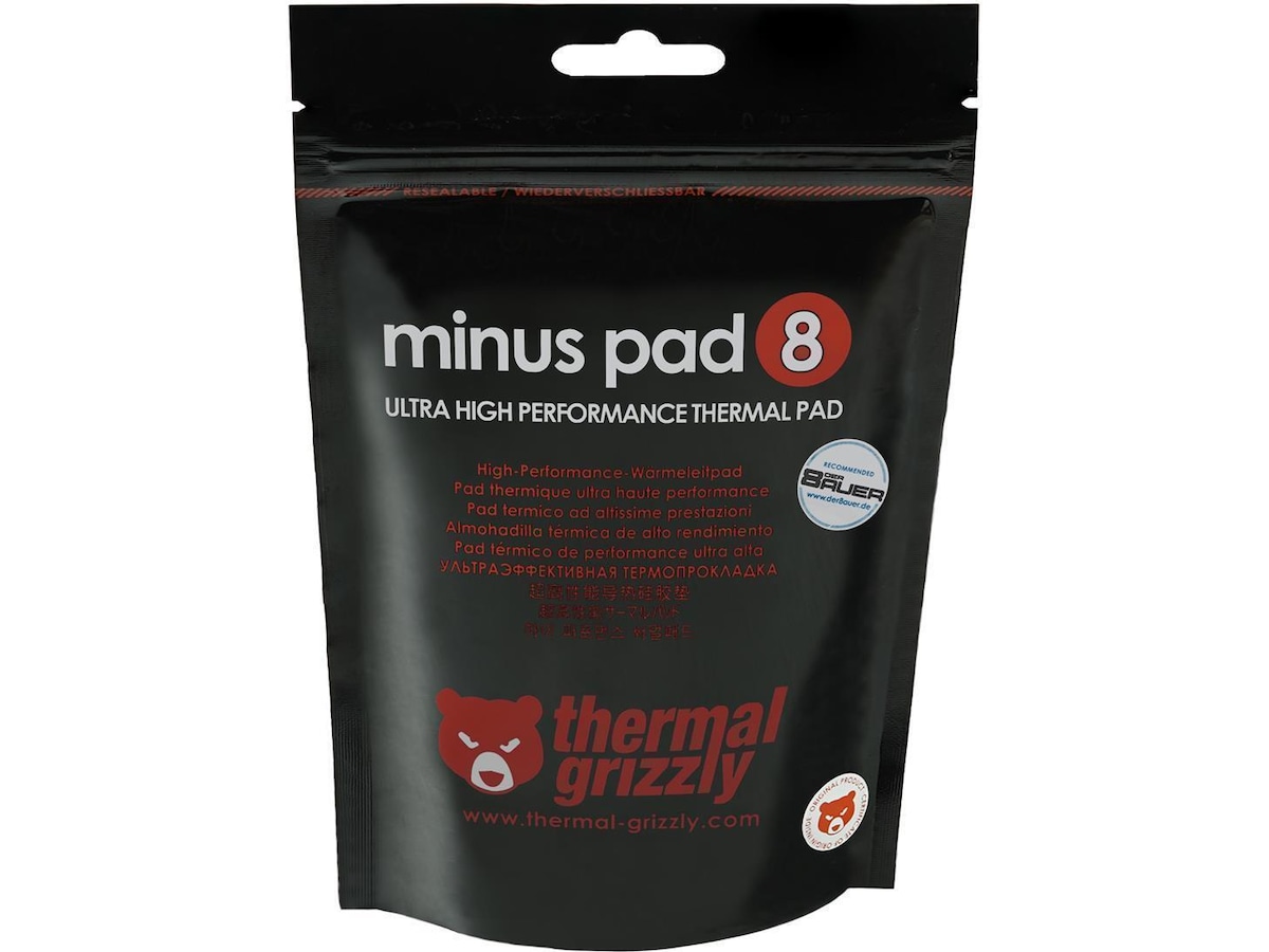 Thermal Grizzly Minus Pad 8 Thermal Pad 2 Pack Kylpasta
