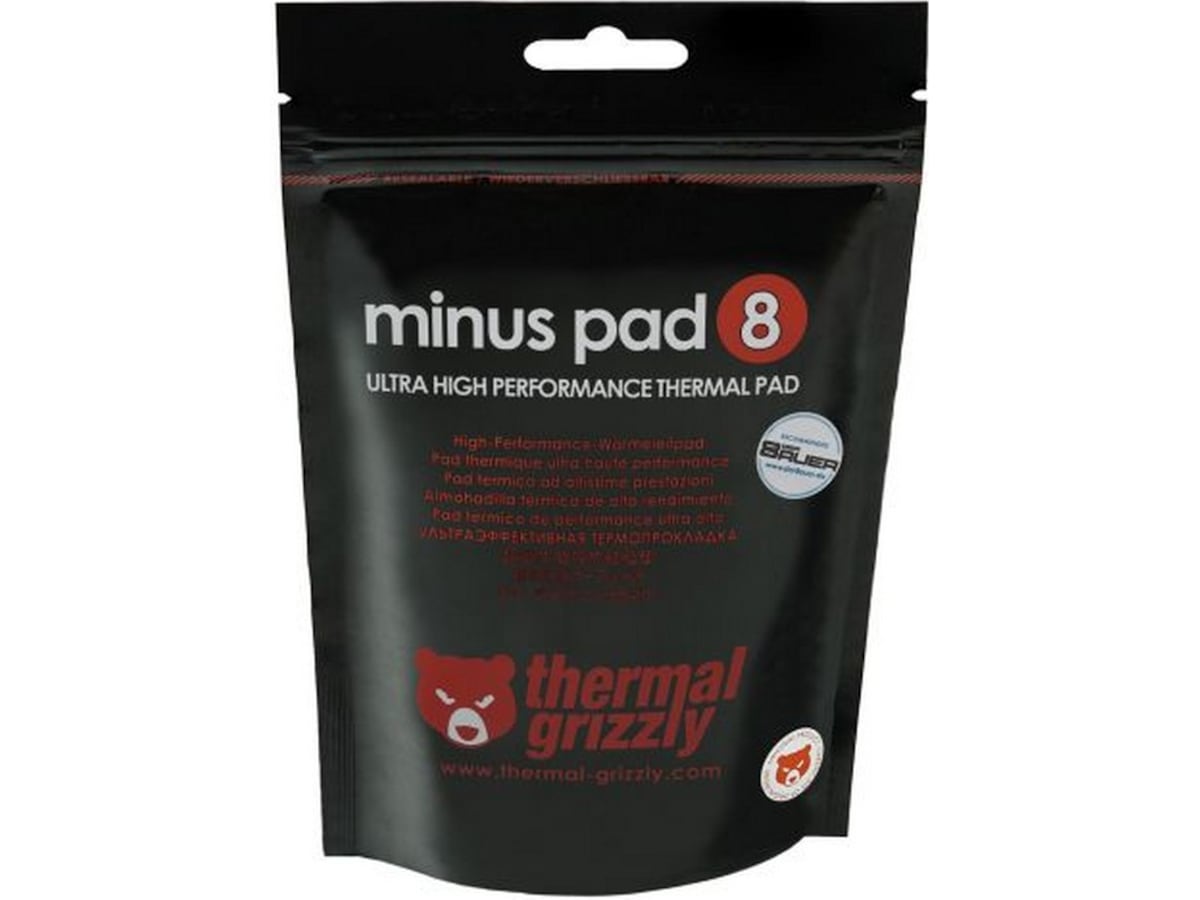 Thermal Grizzly Minus Pad 8 120x20x2 mm Kyldyna Kylpasta