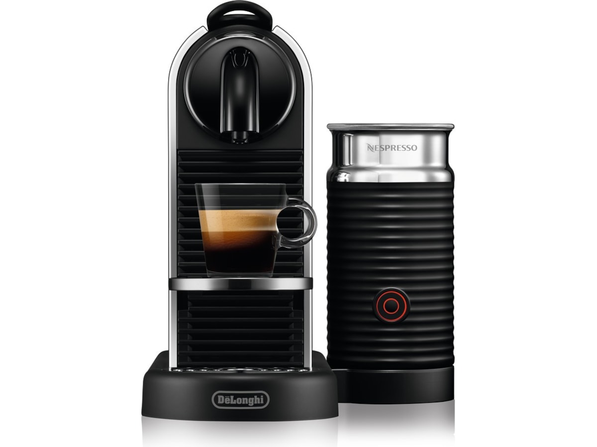 Nespresso CitiZ & Milk by De'Longhi kapselmaskin (svart) Kapselmaskiner