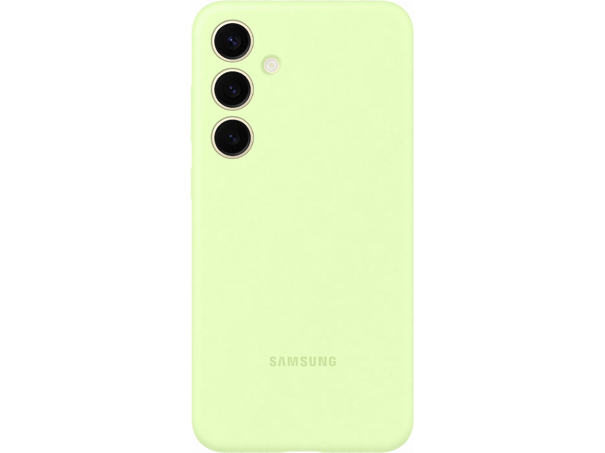 Samsung Galaxy S24+ Silikonskydd (light green) Mobilskal