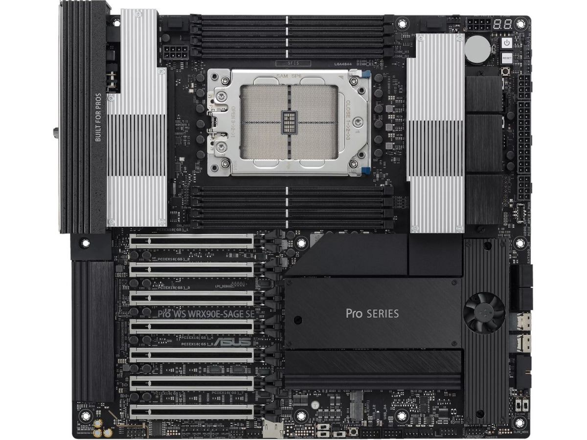 ASUS Pro WS WRX90E-SAGE SE Moderkort AMD Socket