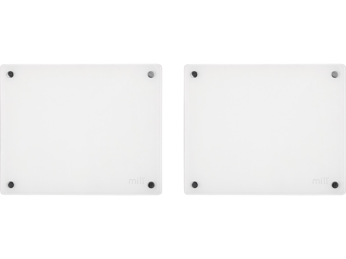 Mill Glass MB250 Panelelement 250W (vit) 2-pack Panelelement