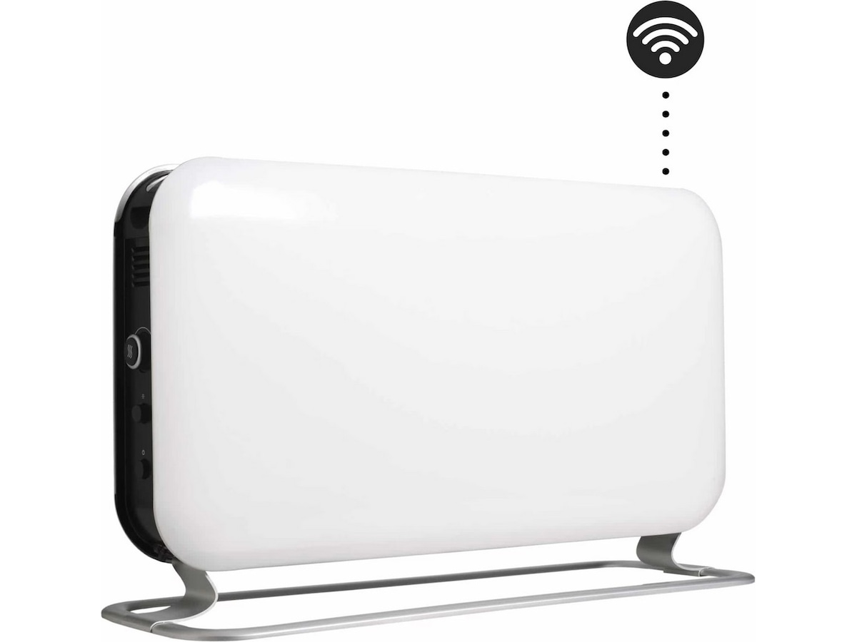 Mill WiFi golvelement 1200W + Invisible WiFi Gen 3 1300W (vit) Panelelement